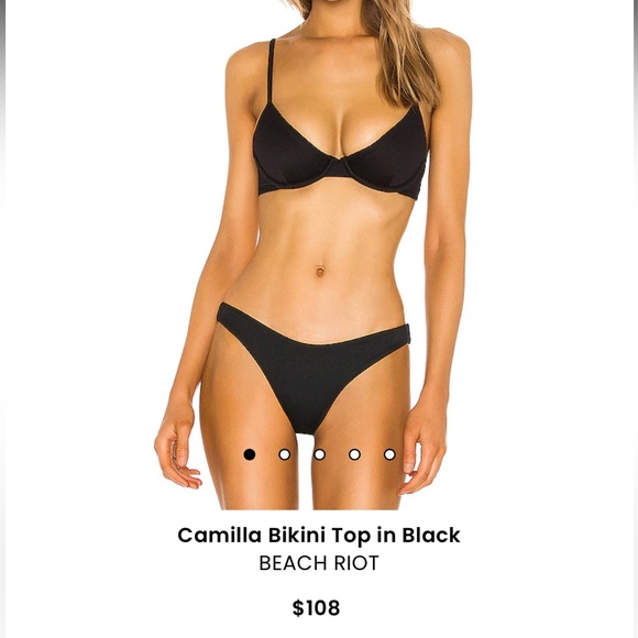 Like New! Beach Riot Camilla Ribbed Swim Suit - Picture 2 of 7